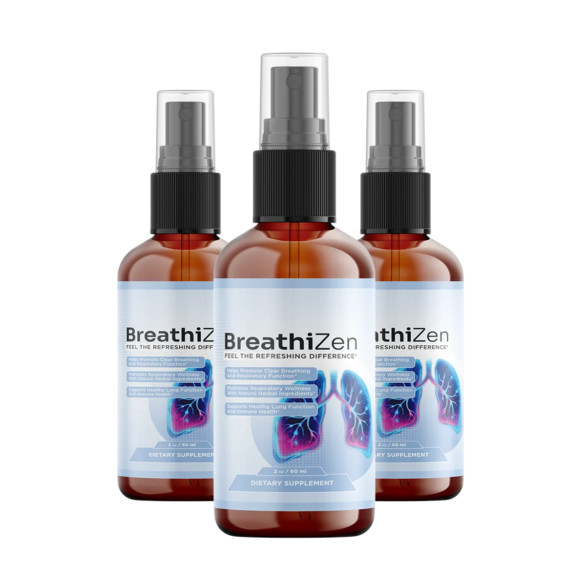 BreathiZen 3 bottle package